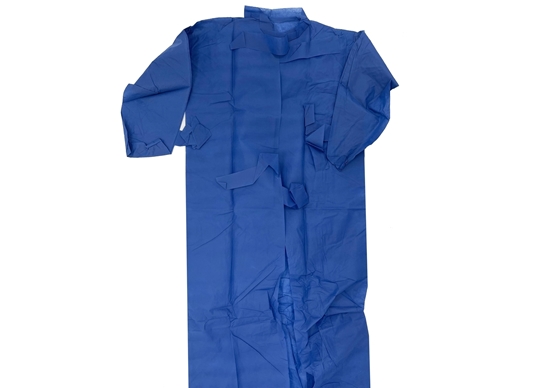 Picture of Non-woven Disposable Shroud - Long - Navy Blue