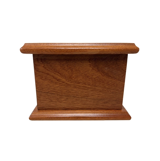 Picture of Baby Ash Casket - Mahogany