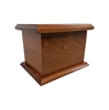 Picture of Baby Ash Casket - Mahogany